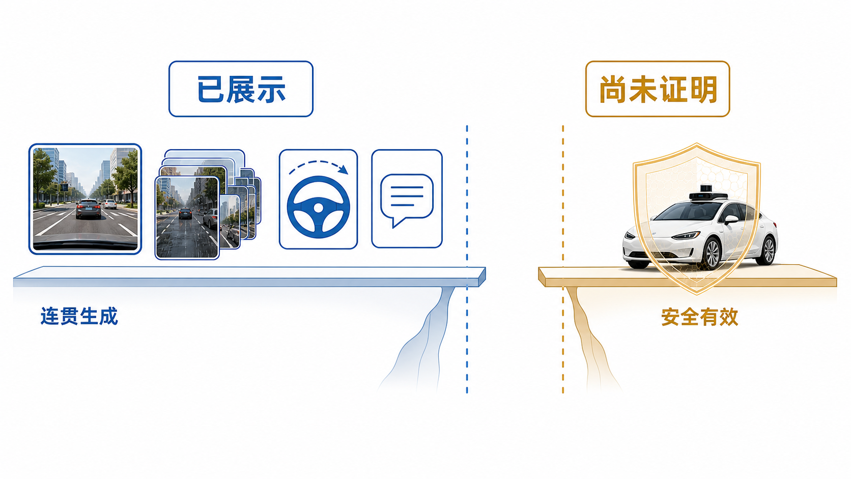 生成能力与安全结论之间仍有缺口
