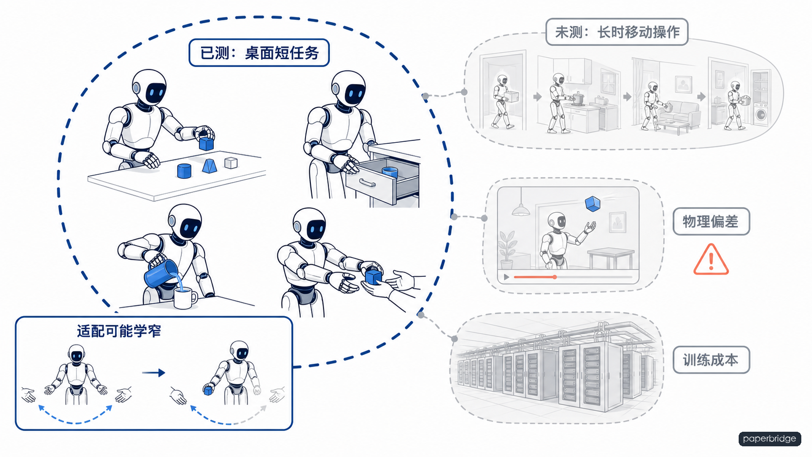 当前证据覆盖桌面短任务，边界之外仍是问号